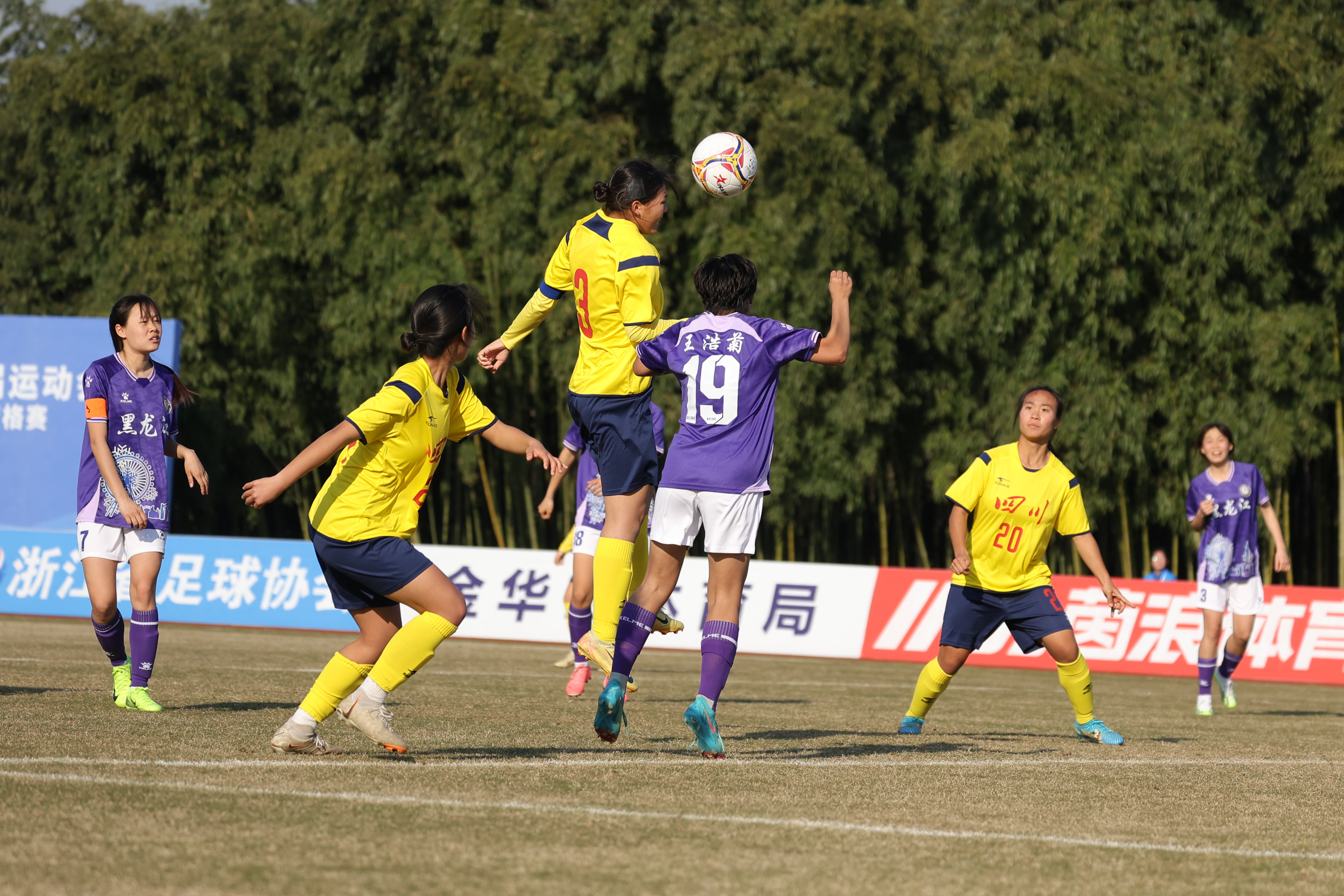 运动员们在赛场上汇聚精彩表现