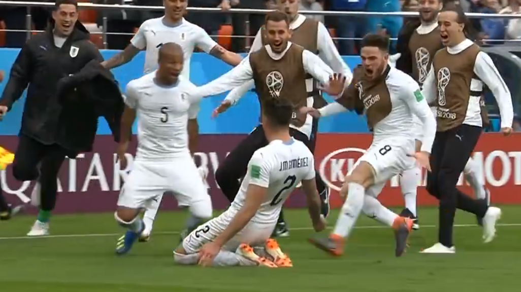 包含瑞典绝杀乌拉圭，萨拉赫一己之力扛起全队的词条